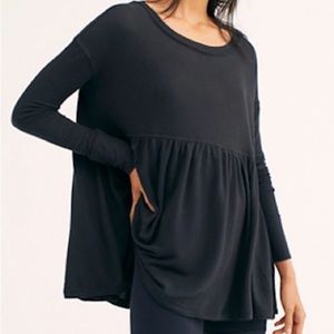 Free People Forever Your Girl Babydoll Tee